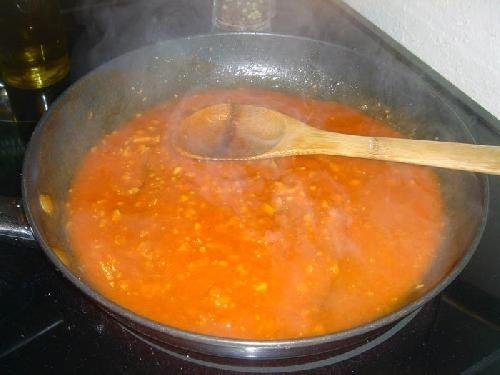 Creveti dulci picanti cu usturoi si cu orez(basmati)