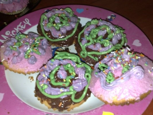 Cupcakes (mini-tortulete)