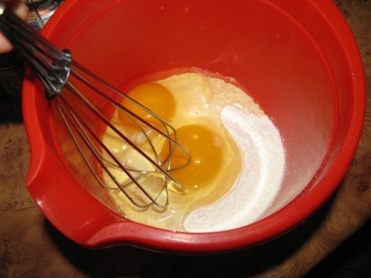 Clatite umplute, aromate cu ierburi amestecate