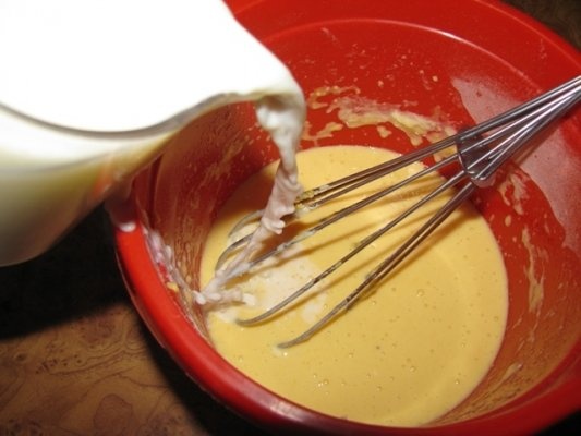 Clatite umplute, aromate cu ierburi amestecate