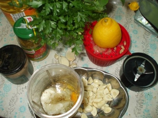 Sos rapid de usturoi Doina