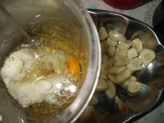 Sos rapid de usturoi Doina