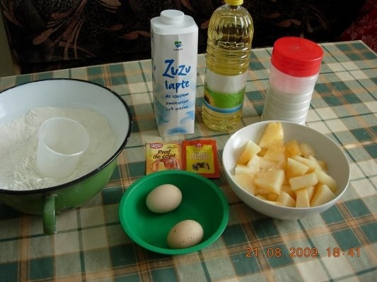 Prajitura cu pepene galben