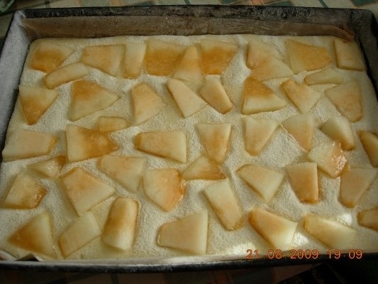 Prajitura cu pepene galben