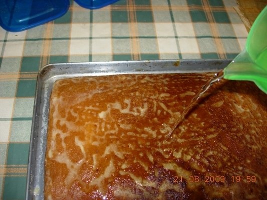 Prajitura cu pepene galben