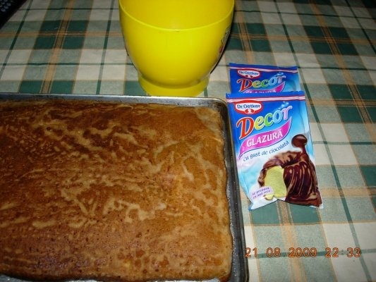 Prajitura cu pepene galben