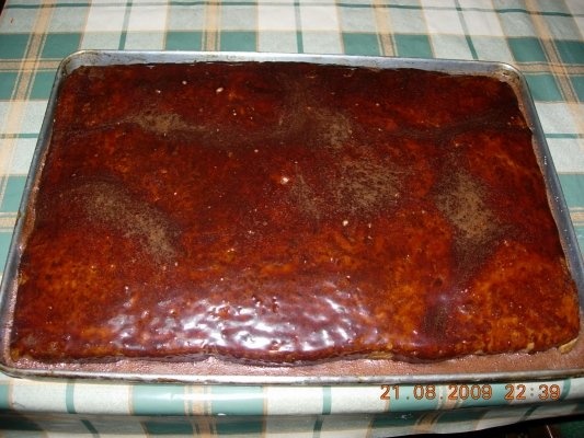 Prajitura cu pepene galben