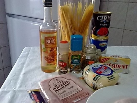 Spaghete milaneze cu copanele