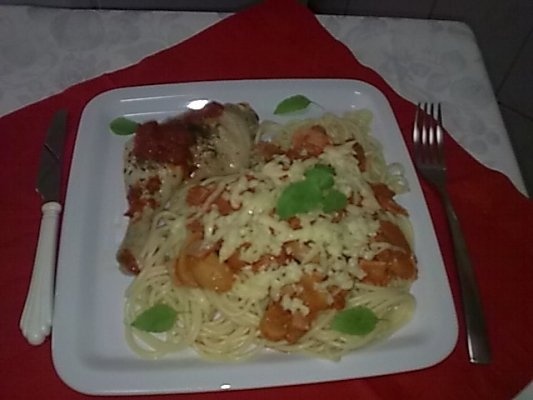 Spaghete milaneze cu copanele