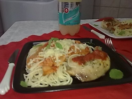 Spaghete milaneze cu copanele