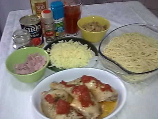 Spaghete milaneze cu copanele