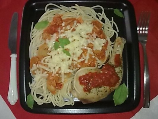 Spaghete milaneze cu copanele