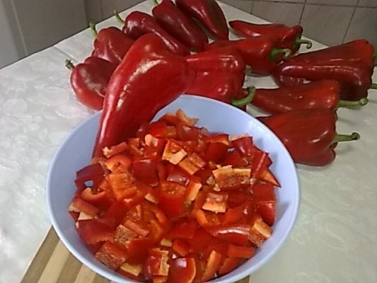 Ardei capia pentru ciobite si tocanite