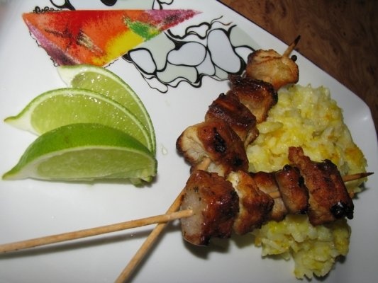 Frigarui de peste cu marinata de lamaie verde