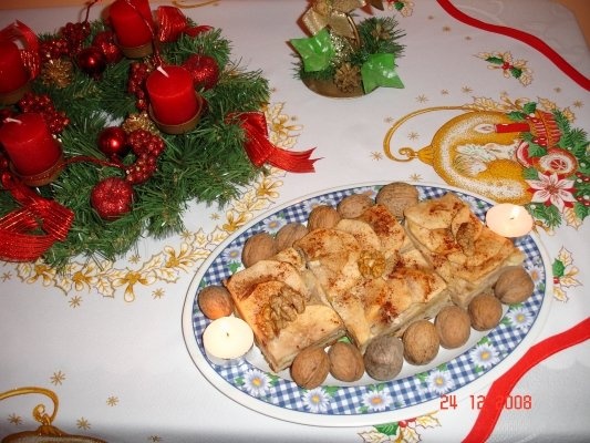 Prajitura finlandeza cu mere