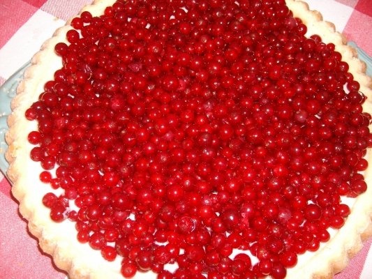 Tarta cu strugurei rosi (rozinchine)