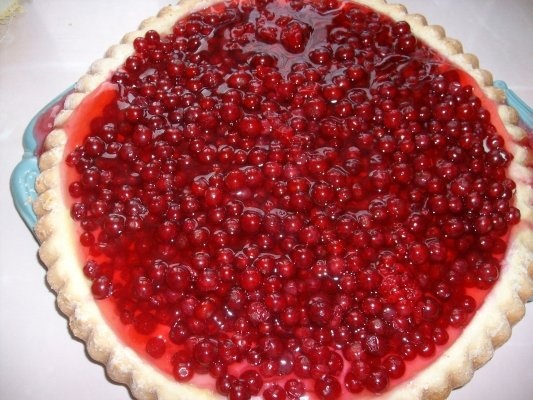 Tarta cu strugurei rosi (rozinchine)