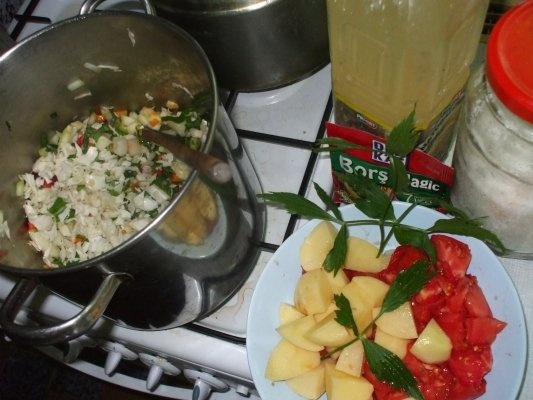 Ciorba de varza si legume