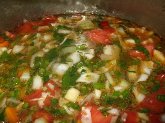 Ciorba de varza si legume