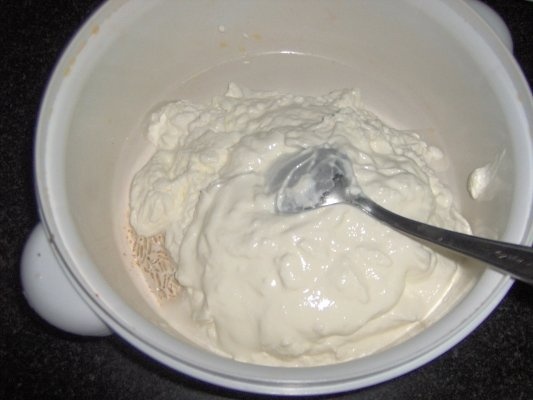 Budinca cu brinza si legume