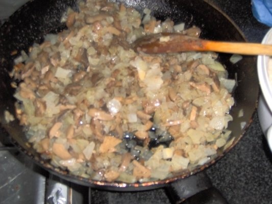 Budinca cu brinza si legume