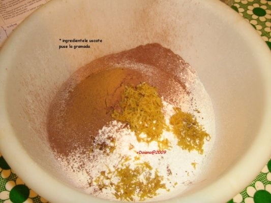 Briose cu cacao si visine