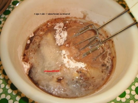 Briose cu cacao si visine