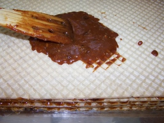 Napolitane cu crema caramel si nuca ! Pe gustul tuturor !