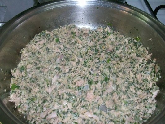 SALATA DE TUNA(CONSERVA) CU CORIANDRU VERDE
