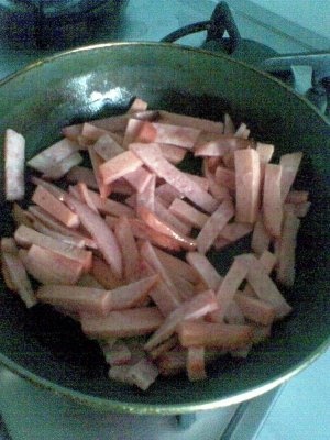 Spaghete Carbonara  reţetă cu smântână