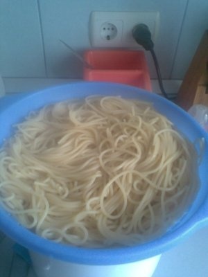 Spaghete Carbonara  reţetă cu smântână