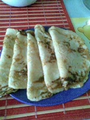 Clatite de post cu mere