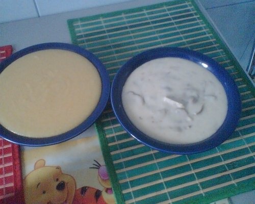 Papricas de ciuperci cu mamaliguta