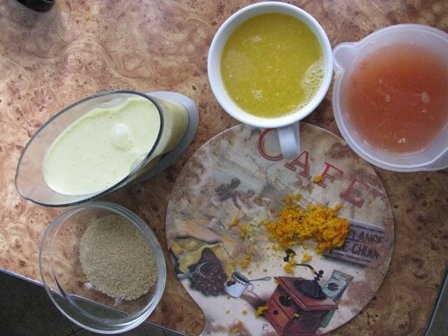 Inghetata de portocale si grapefruit