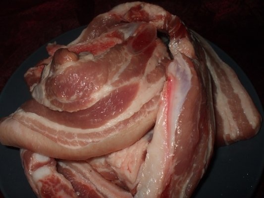 Varza dulce cu piept de porc