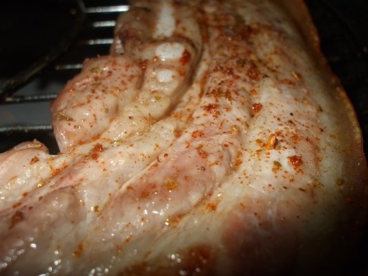 Varza dulce cu piept de porc