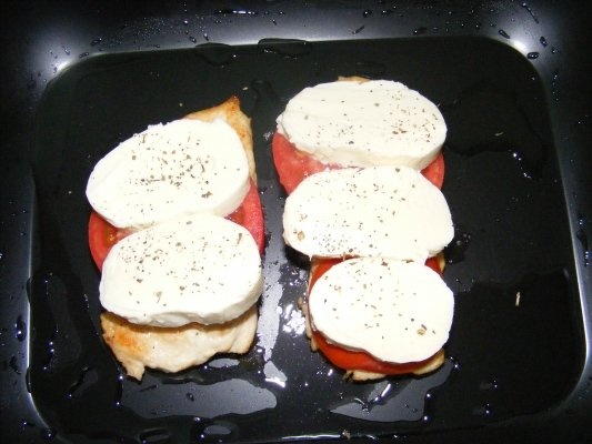 Piept de pui cu Mozzarella
