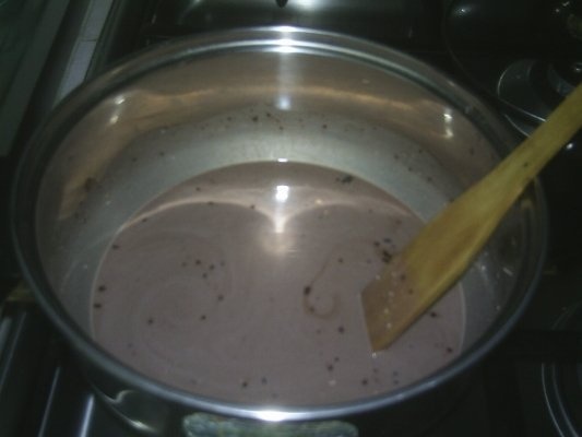 Prajitura cu spuma de zahar ars