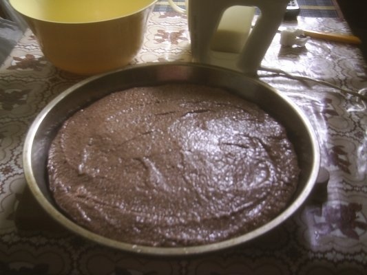 Prajitura cu spuma de zahar ars