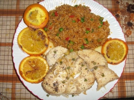 File e rechin cu portocale