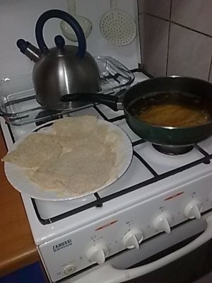 Snitele cu cartofi copti ca la Alba-Iulia.