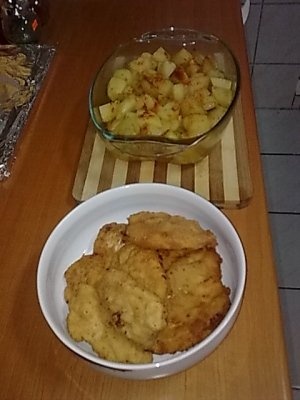 Snitele cu cartofi copti ca la Alba-Iulia.