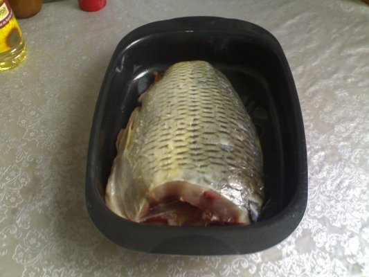 Crap cu legume la cuptor