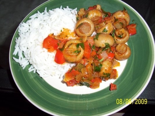 MANCARE DE CIUPERCI CU OREZ BASMATI