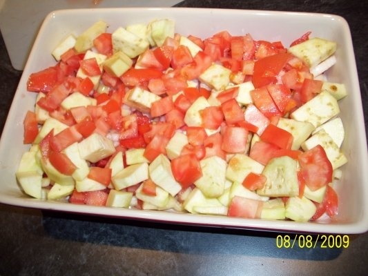 MUSCHIULET DE PORC CU LEGUME LA CUPTOR