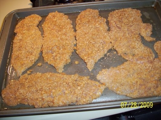 SNITZELE DIN PIEPT DE PUI LA CUPTOR - SANATOS