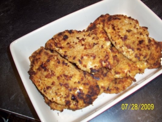 SNITZELE DIN PIEPT DE PUI LA CUPTOR - SANATOS