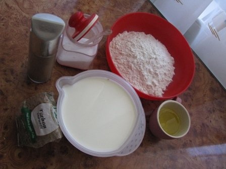 Fructe de mare in clatite cu tarhon