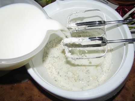 Fructe de mare in clatite cu tarhon