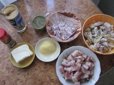 Fructe de mare in clatite cu tarhon